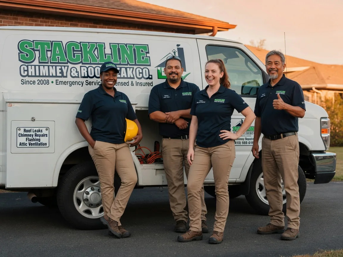 Chimney flashing repair company in Markleton, PA